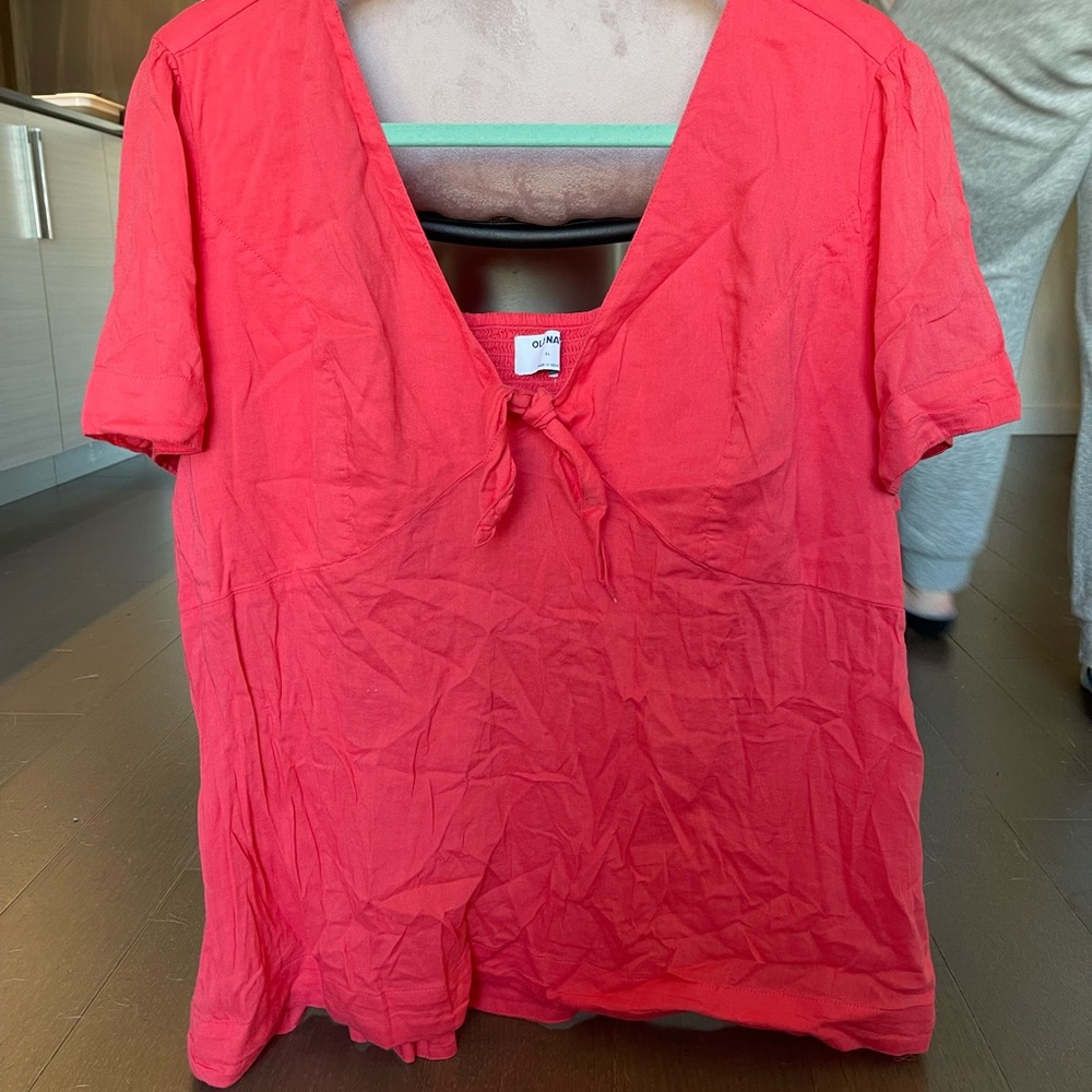 Orange Old Navy Women’s top size XL